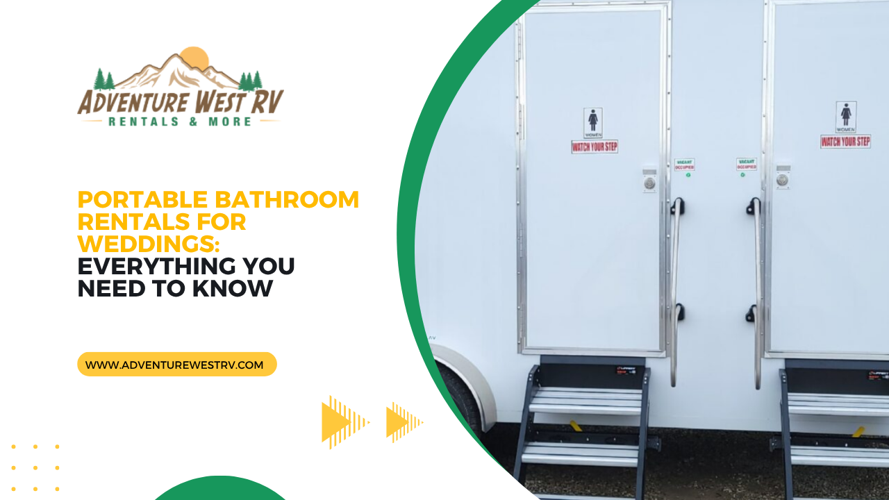 Portable Bathroom Rentals for Weddings Everything You Need to Know